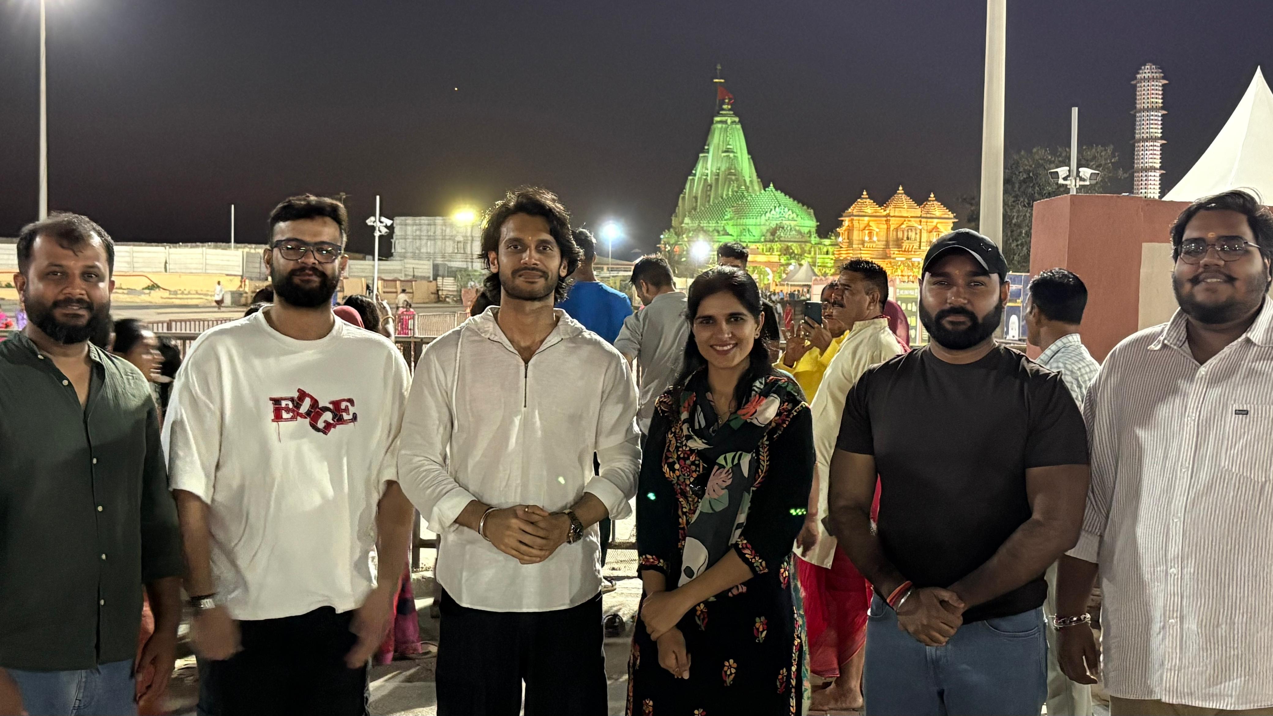 The navfiiilms team on location